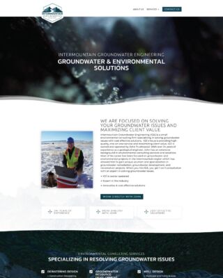 We love all the movement in this site! Glad to get to partner with John and connect him with those in need of some environment engineering solutions.

#webdesign #websitedesign